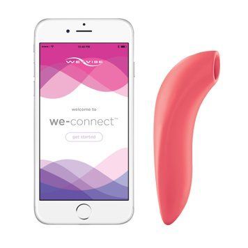 Вакуумный смарт-стимулятор для пар We-Vibe Melt Coral, удобно совмещать с проникающим сексом SO6927 фото Купить   We-Vibe (Канада) 5 913 грн