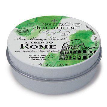 Массажная свечa Petits Joujoux - Rome - Grapefruit and Bergamott (43 мл) с афродизиаками SO3172 фото Купить   Petits Joujoux (Німеччина) 387 грн