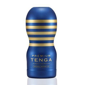 Мастурбатор Tenga Premium Original Vacuum Cup (глубокая глотка) с вакуумной стимуляцией SO5107 фото Купить   Tenga (Японія) 692 грн