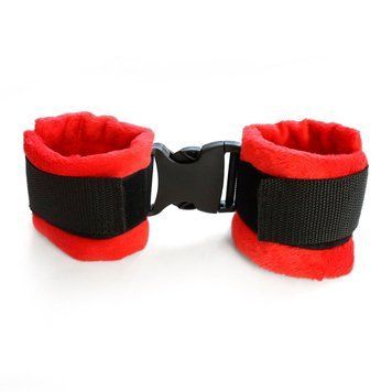 Наручники Art of Sex - Handcuffs Soft Touch Красные SO8497 фото Купить   Art of Sex  332 грн
