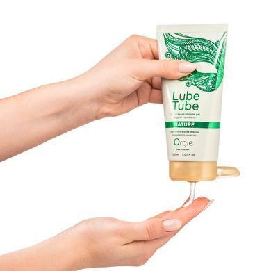 Лубрикант на водной основе Orgie Lube Tube Nature, 150 мл, натуральный состав, увлажняет, успокаивает SX1524 фото Купить   Orgie (Бразилія-Португалія) 433 грн