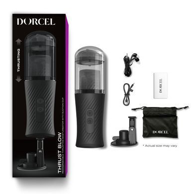 Автоматичний мастурбатор Dorcel THRUST BLOW, голосовий супровід, присоска SO6832 фото Купити Автоматичний мастурбатор Dorcel THRUST BLOW, голосовий супровід, присоска  Dorcel (Франція) 5 506 грн