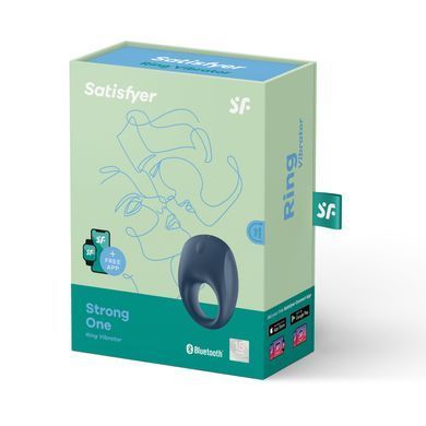 Ерекційне віброкільце Satisfyer Strong One SO3891 фото Купити Ерекційне віброкільце Satisfyer Strong One  Satisfyer (Німеччина) 1 588 грн