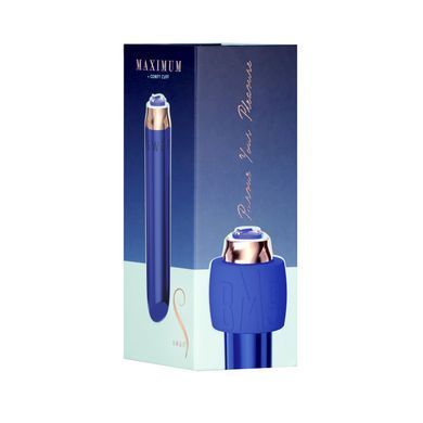 Вибропуля Swan Maximum + Comfy Cuff Blue, супермощная, разная интенсивность, силиконовая манжета SO8903 фото Купить   Swan (Канада) 2 189 грн