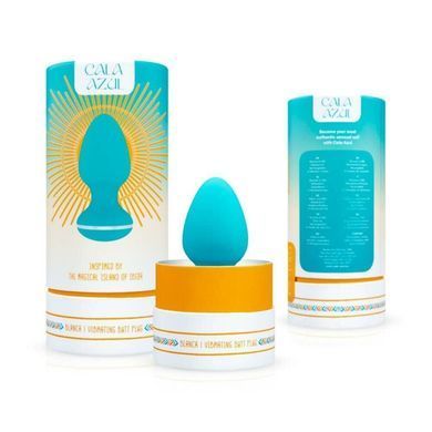 Анальная вибропробка Cala Azul &ndash; Blanca Vibrating anal plug, 10 режимов SO8887 фото Купить   Cala Azul  1 838 грн