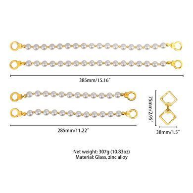 Жемчужный ошейник с поводком и наручниками LOCKINK Pearl Bondage & Restraint Set SX0908 фото Купить   LOCKINK (Китай) 3 418 грн