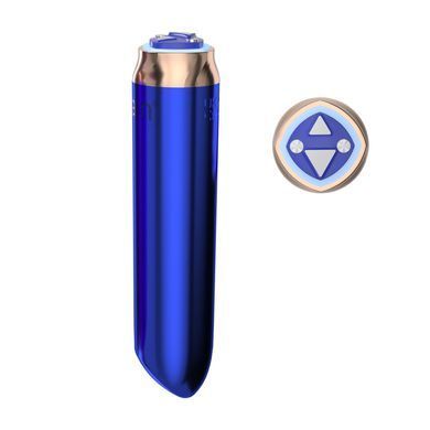 Вибропуля Swan Maximum + Comfy Cuff Blue, супермощная, разная интенсивность, силиконовая манжета SO8903 фото Купить   Swan (Канада) 2 189 грн