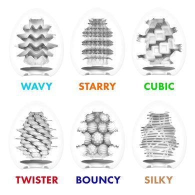 Мастурбатор-яйце Tenga Egg Silky SX4022 фото Купити Мастурбатор-яйце Tenga Egg Silky  Tenga  439 грн