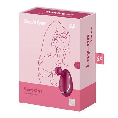 Вібратор для зовнішньої стимуляції Satisfyer Spot On 1 Berry, гнучкий відросток SO8413 фото Купити Вібратор для зовнішньої стимуляції Satisfyer Spot On 1 Berry, гнучкий відросток  Satisfyer (Німеччина) 1 265 грн