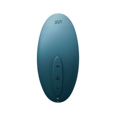 Вакуумный вибратор Satisfyer Vulva Lover 2 Blue SO6711 фото Купить   Satisfyer (Німеччина) 1 588 грн