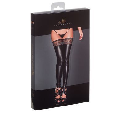 Панчохи з мокрим ефектом Noir Handmade F135 Powerwetlook stockings, L, без мисків SX0019 фото Купити Панчохи з мокрим ефектом Noir Handmade F135 Powerwetlook stockings, S, без мисків  Noir Handmade (Польща) 1 912 грн