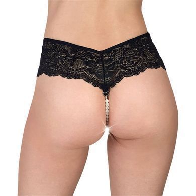 Сексуальные женские трусики Fabiana с жемчугом, черные, размер L-2XL SO5196 фото Купить   Art of Sex  341 грн