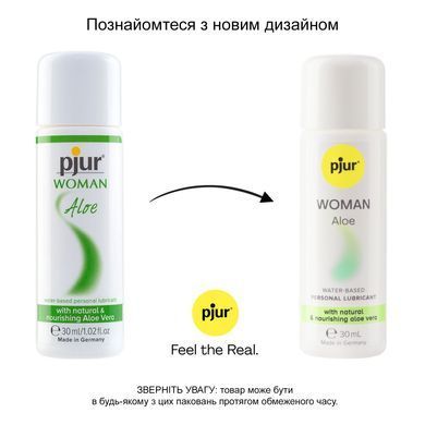 Лубрикант на водній основі pjur Woman Aloe 30 мл, з екстрактом алое, зволожувальний, без парабенів PJ13310 фото Купити Лубрикант на водній основі pjur Woman Aloe 30 мл, з екстрактом алое, зволожувальний, без парабенів  Pjur (Люксембург) 332 грн
