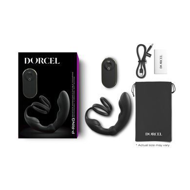 Масажер простати Dorcel P-Ring з ерекційним кільцем та пультом ДК SO6240 фото Купити Масажер простати Dorcel P-Ring з ерекційним кільцем та пультом ДК  Dorcel (Франція) 3 787 грн