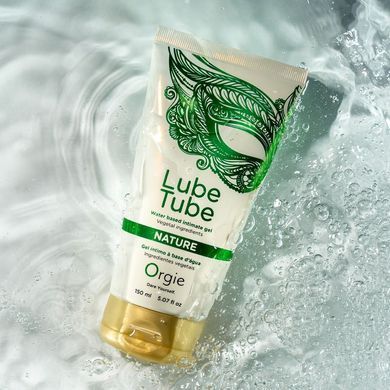 Лубрикант на водной основе Orgie Lube Tube Nature, 150 мл, натуральный состав, увлажняет, успокаивает SX1524 фото Купить   Orgie (Бразилія-Португалія) 433 грн
