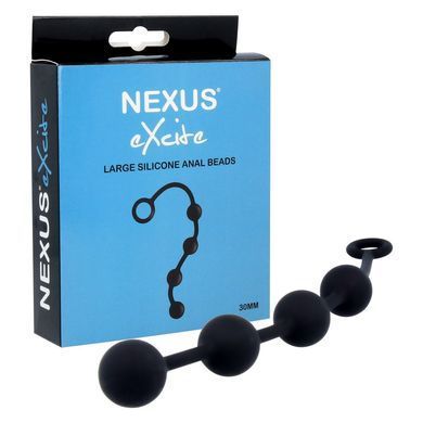Анальные шарики Nexus Excite Large Anal Beads, силикон, макс. диаметр 3 см SO3843 фото Купить   Nexus (Великобританія) 951 грн