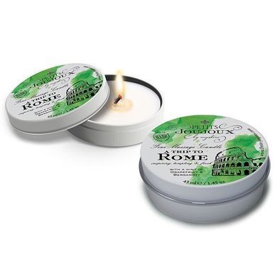 Массажная свечa Petits Joujoux - Rome - Grapefruit and Bergamott (43 мл) с афродизиаками SO3172 фото Купить   Petits Joujoux (Німеччина) 387 грн