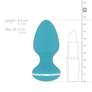 Анальная вибропробка Cala Azul &ndash; Blanca Vibrating anal plug, 10 режимов SO8887 фото Купить   Cala Azul  1 838 грн