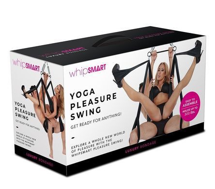Качели для секса WHIPSMART YOGA PLEASURE SWING BLACK Whipsmart &mdash; фото