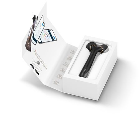 Електронний ультразвуковий ролик для обличчя GESKE Sonic Facial Roller 4в1 gray HB0174 фото Купити Електронний ультразвуковий ролик для обличчя GESKE Sonic Facial Roller 4в1 gray  GESKE 1 699 грн