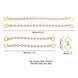 Жемчужный ошейник с поводком и наручниками LOCKINK Pearl Bondage & Restraint Set SX0908 фото 9