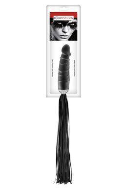 Флоггер с ручкой-дилдо Fetish Tentation Whip with Dildo Handle SO4048 фото Купить   Fetish Tentation (Франція) 1 071 грн