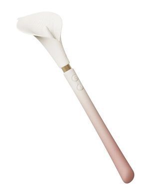 Роскошный вибромассажер Zalo &ndash; Calla Blossom Pink, двусторонний, 2 мотора SX1280 фото Купить   Zalo (США) 3 021 грн