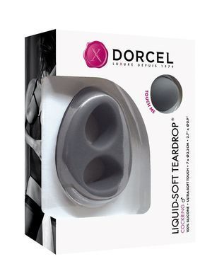 Эрекционное кольцо Dorcel Liquid-Soft Teardrop для члена и мошонки, soft-touch силикон SO2346 фото Купить Эрекционное кольцо Dorcel Liquid-Soft Teardrop для члена и мошонки, soft-touch силикон  Dorcel 722 грн