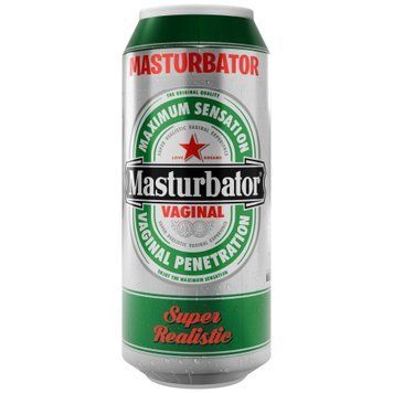 Мастурбатор-вагіна Alive Heineken Vagina II у вигляді банки пива, реалістичний SX1392 фото Купити Мастурбатор-вагіна Alive Heineken Vagina II у вигляді банки пива, реалістичний  Alive  803 грн