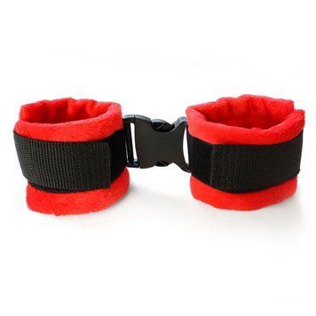 Поножи Art of Sex Ankle Cuffs - Soft Touch Красные SO8498 фото Купить   Art of Sex  341 грн