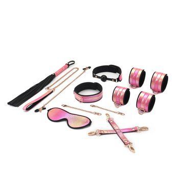 БДСМ-набор Liebe Seele Vivid Sakura 8 Pieces Set, 8 аксессуаров, экокожа на бархатной основе Liebe Seele  &mdash; фото