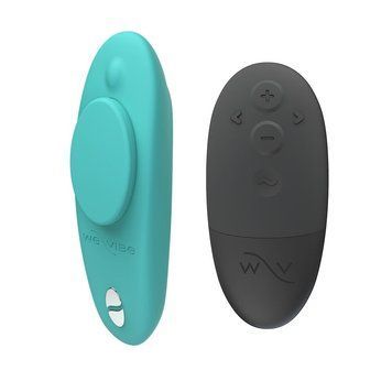 Смарт-вібратор у трусики We-Vibe Moxie+ Aqua, оновлений пульт ДК SO7145 фото Купити Смарт-вібратор у трусики We-Vibe Moxie+ Satin Black, оновлений пульт ДК  We-Vibe  4 190 грн