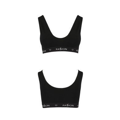 Спортивный топ с широкой резинкой Passion PS004 TOP M, black SO4220 фото Купить Спортивный топ с широкой резинкой Passion PS004 TOP L, black  Passion  859 грн