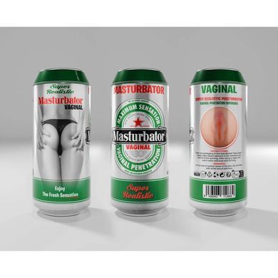 Мастурбатор-вагина Alive Heineken Vagina II в виде банки пива, реалистичный SX1392 фото Купить   Alive  803 грн