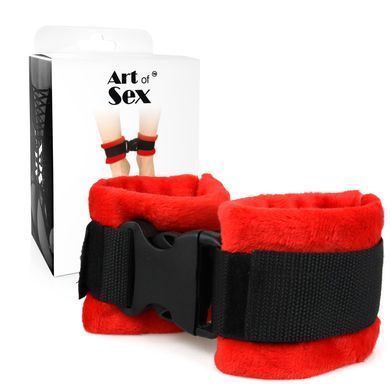Поножи Art of Sex Ankle Cuffs - Soft Touch Червоні SO8498 фото Купити Поножи Art of Sex Ankle Cuffs - Soft Touch Червоні  Art of Sex  341 грн