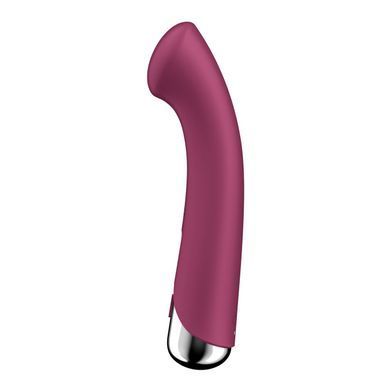 Вібратор з ротацією Satisfyer Spinning G-Spot 1 Red, плоский майданчик для стимуляції точки G SX0555 фото Купити Вібратор з ротацією Satisfyer Spinning G-Spot 1 Red, плоский майданчик для стимуляції точки G  Satisfyer (Німеччина) 2 217 грн