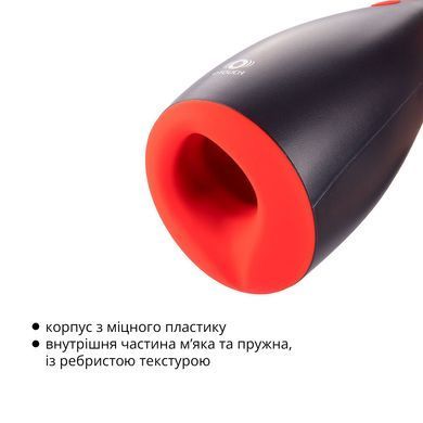 Мастурбатор Otouch NINJA 2, 7 режимів вібрації, ефект стискання SO9379 фото Купити Мастурбатор Otouch NINJA 2, 7 режимів вібрації, ефект стискання  Otouch (Китай) 1 782 грн