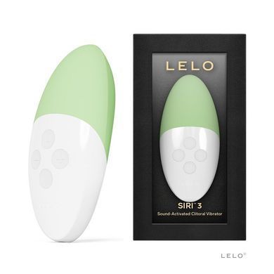 Музичний вібратор для клітора LELO SIRI 3 Green, вібрації в ритмі звуків без смартфона SX0695 фото Купити Музичний вібратор для клітора LELO SIRI 3 Green, вібрації в ритмі звуків без смартфона  Lelo (Швеція) 8 260 грн