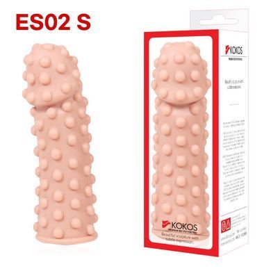 Насадка на член Kokos Extreme Sleeve ES.02 размер S SO1272 фото Купити Насадка на член Kokos Extreme Sleeve ES.02 размер S  Kokos (Південна Корея) 369 грн