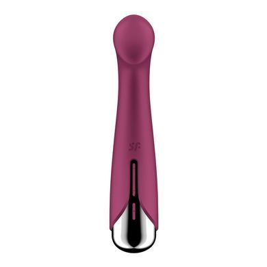 Вібратор з ротацією Satisfyer Spinning G-Spot 1 Red, плоский майданчик для стимуляції точки G SX0555 фото Купити Вібратор з ротацією Satisfyer Spinning G-Spot 1 Red, плоский майданчик для стимуляції точки G  Satisfyer (Німеччина) 2 217 грн