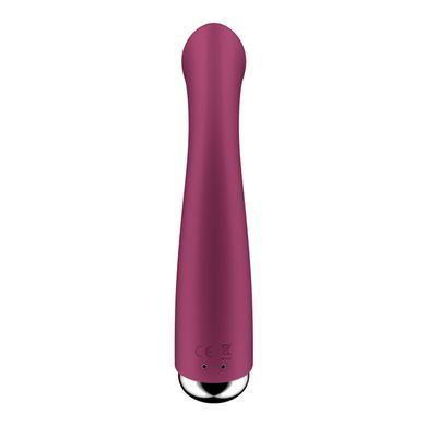 Вібратор з ротацією Satisfyer Spinning G-Spot 1 Red, плоский майданчик для стимуляції точки G SX0555 фото Купити Вібратор з ротацією Satisfyer Spinning G-Spot 1 Red, плоский майданчик для стимуляції точки G  Satisfyer (Німеччина) 2 217 грн