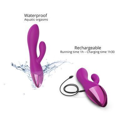 Вибратор-кролик Love To Love FUNKY BUNNY - SWEET ORCHID SO8682 фото Купить   Love To Love (Франція) 2 531 грн