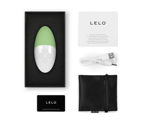 Музичний вібратор для клітора LELO SIRI 3 Green, вібрації в ритмі звуків без смартфона SX0695 фото Купити Музичний вібратор для клітора LELO SIRI 3 Green, вібрації в ритмі звуків без смартфона  Lelo (Швеція) 8 260 грн