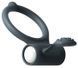 Ерекційне кільце Dorcel Power Clit Black V2 з вібрацією та язичком з щіточкою MD1410 фото 2