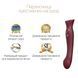 Смартвибратор 3в1 Zalo &mdash; Queen Set Wine Red, пульсирующая жемчужина и вакуум, кристалл Swarovski SO6662 фото 4