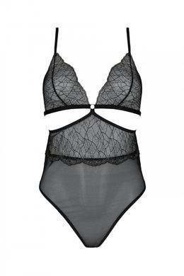 Боді Passion AMBERLY BODY black, L/XL, відкрита спина, низ стрінги SX0455 фото Купити Боді Passion AMBERLY BODY black, L/XL, відкрита спина, низ стрінги  Passion (Польща) 2 087 грн