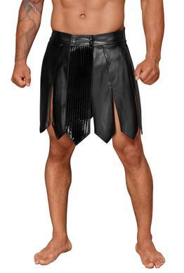 Чоловіча спідниця гладіатора Noir Handmade H053 Eco leather men's gladiator skirt, S, екошкіра SX0071 фото Купити Чоловіча спідниця гладіатора Noir Handmade H053 Eco leather men's gladiator skirt, S, екошкіра  Noir Handmade (Польща) 3 141 грн