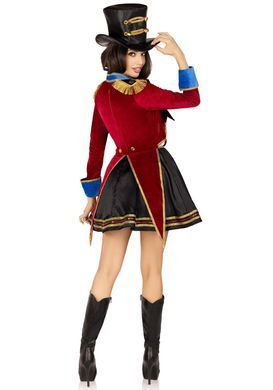 Костюм дресирувальниці Leg Avenue Ringmaster Costume S, сукня, капелюх SO9193 фото Купити Костюм дресирувальниці Leg Avenue Ringmaster Costume S, сукня, капелюх  Leg Avenue (США) 3 787 грн