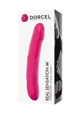 Ділдо Dorcel Real Sensation M Magenta, силікон SO1731 фото Купити Ділдо Dorcel Real Sensation M Magenta, силікон  Dorcel (Франція) 1 690 грн