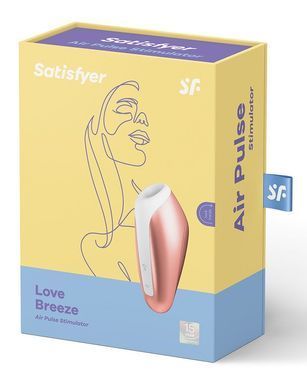 Миниатюрный вакуумный стимулятор Satisfyer Love Breeze Copper SO4102 фото Купить   Satisfyer (Німеччина) 1 588 грн